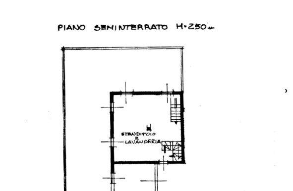 Planimetria Seminterrato