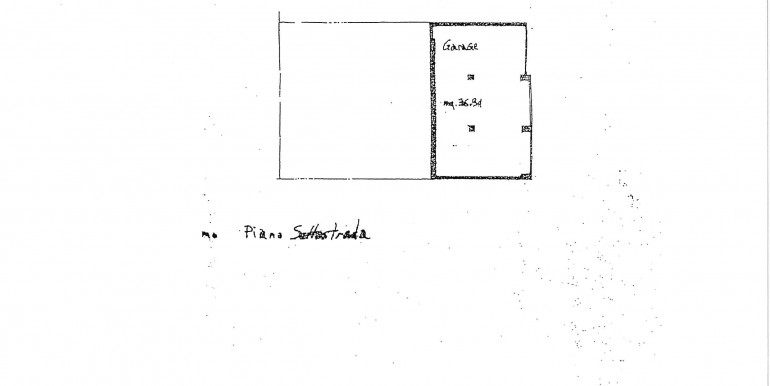 Planimetria garage
